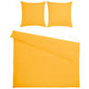 BETTWÄSCHE Satin 200/200 cm  - Gelb, KONVENTIONELL, Textil (200/200cm) - Bio:Vio