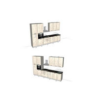 BLOK KUHINJA SA APARATIMA   - Moderno (360/240/60cm) - Xora