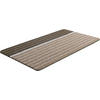 BADEMATTE Taupe 60/100 cm  - Taupe, Basics, Kunststoff/Textil (60/100cm) - Grund