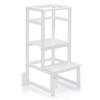 POMOĆNI STOLAC ZA DJECU  VISTA  - bijela, Basics, drvo (90/40/46cm)