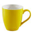 KAFFEEBECHERSET 6-teilig Keramik Porzellan Gelb, Grün, Orange - Gelb/Orange, Basics, Keramik (450mll) - Homeware
