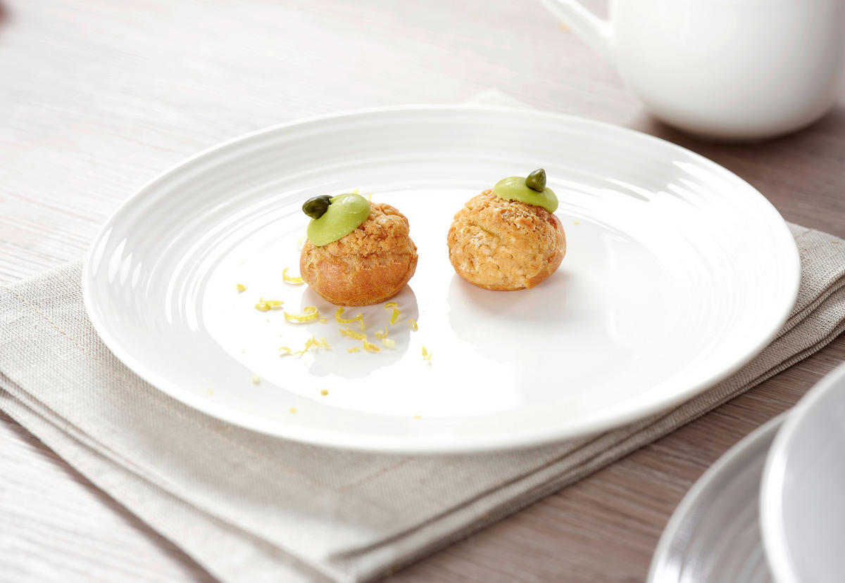 DESSERTTELLER Weiß LEVI  - Weiß, Basics, Keramik (21/21/2cm) - Ritzenhoff Breker