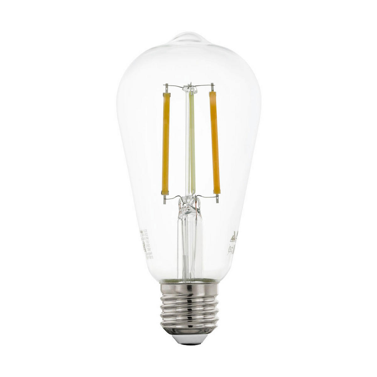 LED-LEUCHTMITTEL   E27 6 W  - Klar, Basics, Glas (14.2cm)