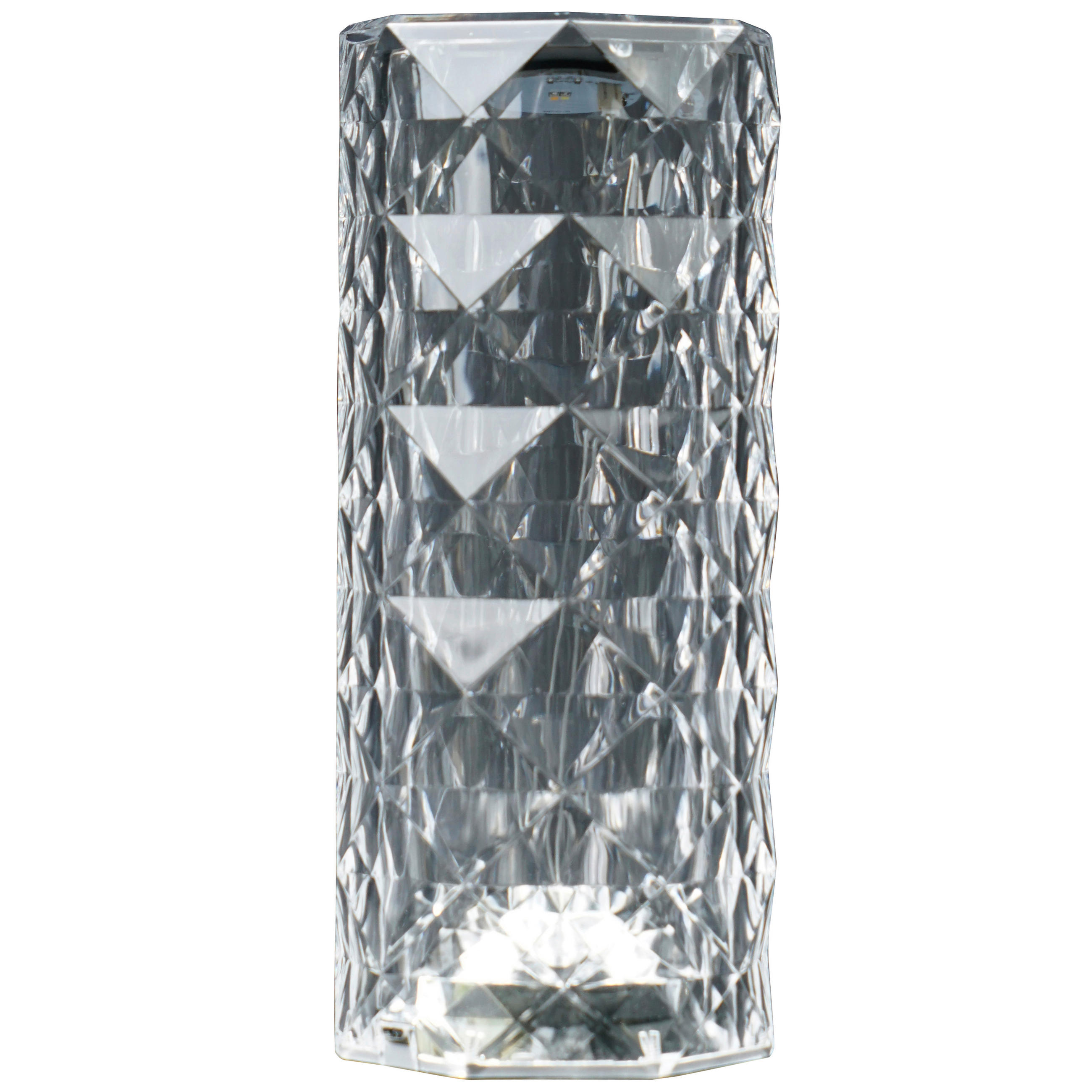 DEKORAČNÍ LED SVÍTIDLO, dálkový ovladač, dotykový stmívač, 9/22 cm  - průhledné, Lifestyle, plast (9/22cm) - Novel