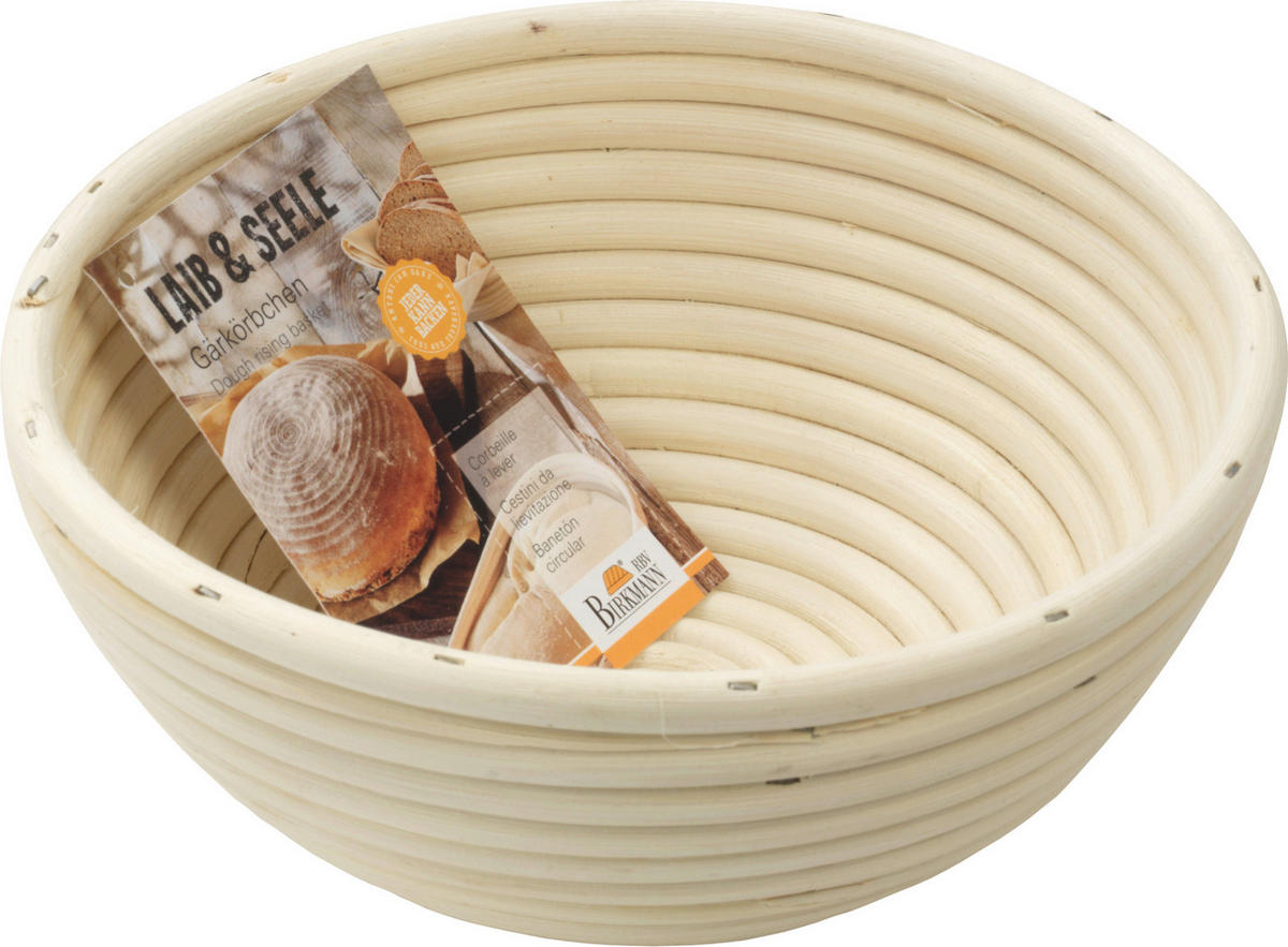 BROTBACK-SET - Basics, Naturmaterialien/Textil (26,3/22/12cm) - Birkmann