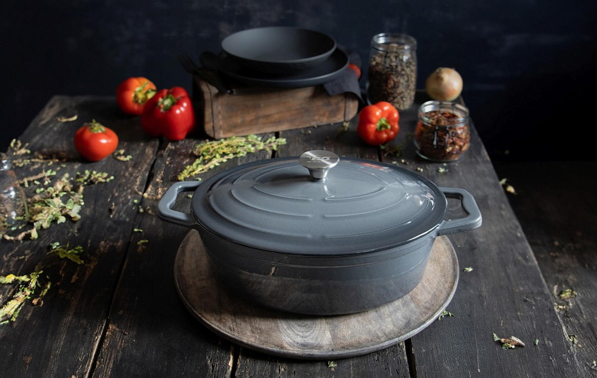 GUSSTOPF 5 L  - KONVENTIONELL, Metall (33cm) - ELO