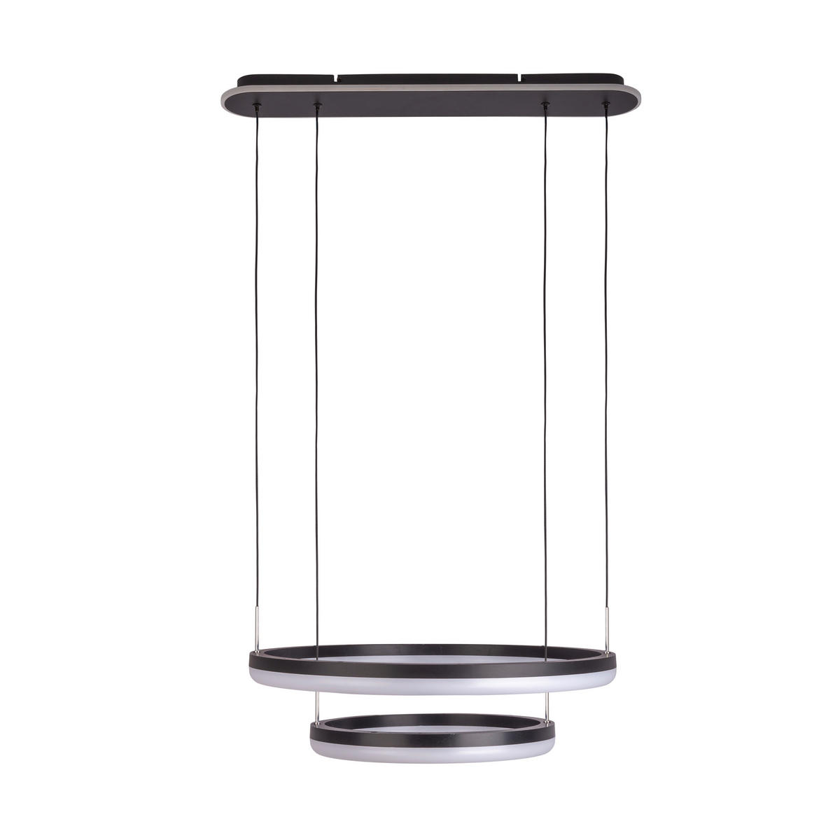 LED-PENDELLEUCHTE CIRULO 60/150 cm   - Weiß, KONVENTIONELL, Metall (60/150cm) - Näve