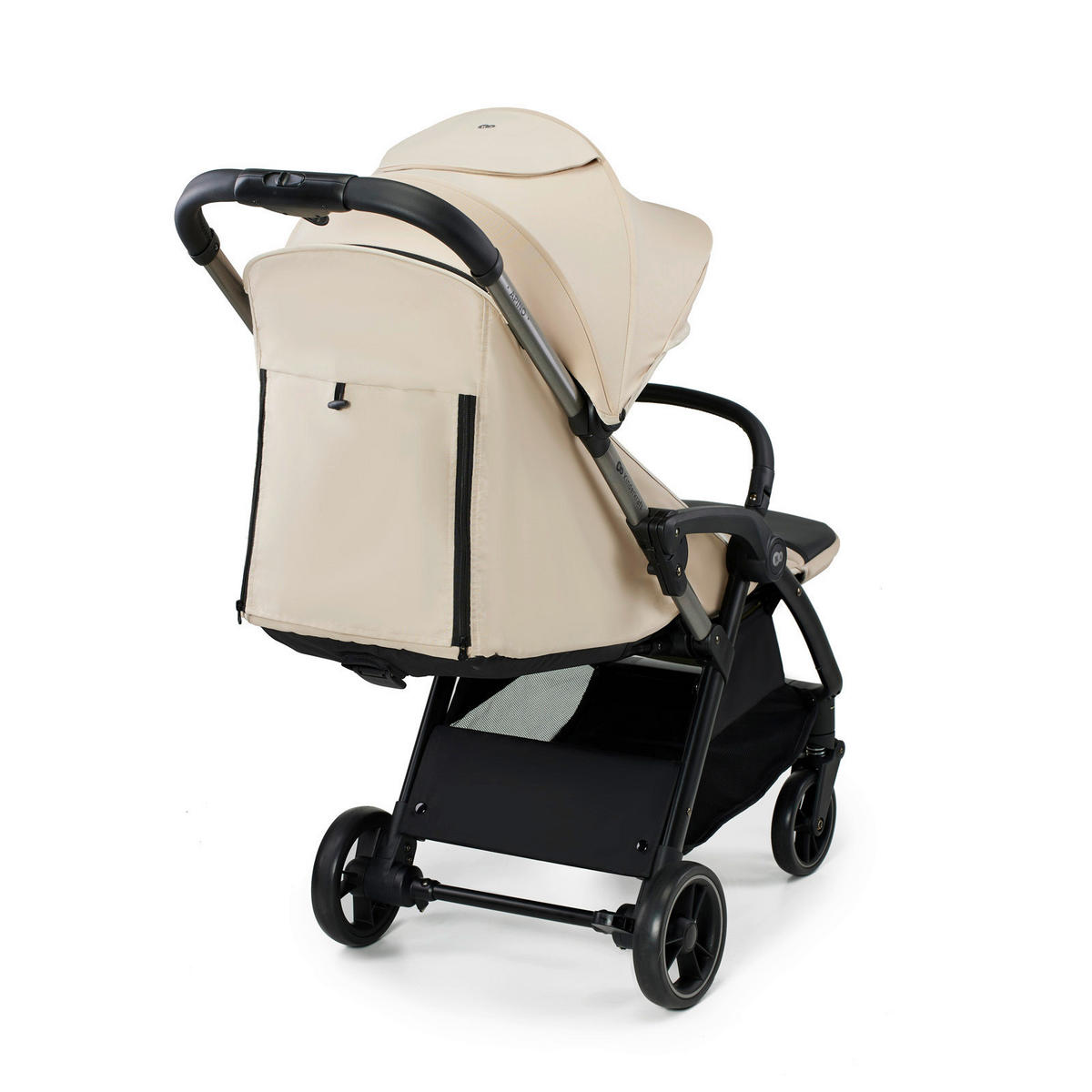 BUGGY Apino  - Beige/Schwarz, Basics (47/99/93cm) - kinderkraft