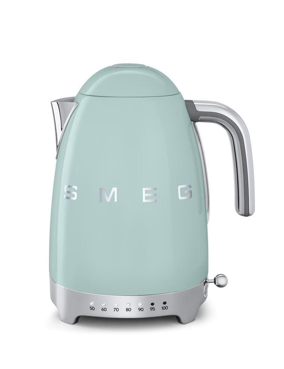 WASSERKOCHER 50´s Style 1,7 L  - Hellgrün, Design, Metall (22,3/28/17,1cm) - SMEG