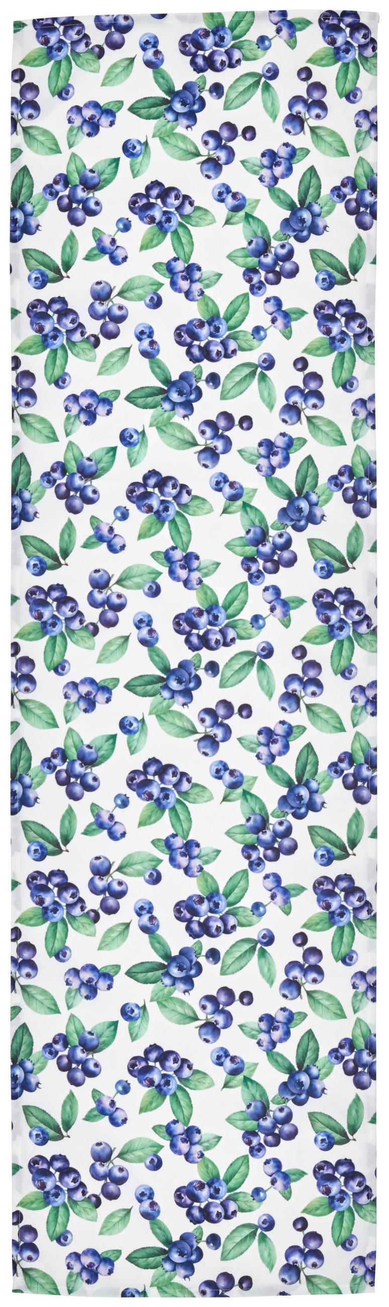 ÚZKY OBRUS, 40/140 cm, modrá - modrá, Design, textil (40/140cm) - Esposa