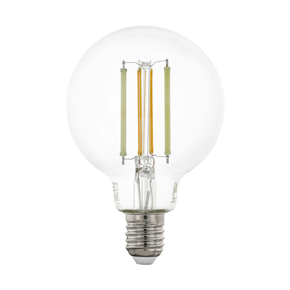 LED-LEUCHTMITTEL   E27 6 W 806 lm  - Klar, Basics, Glas (12,0cm) - Eglo