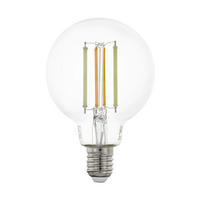 LED-LEUCHTMITTEL   E27 6 W 806 lm  - Klar, Basics, Glas (12,0cm) - Eglo