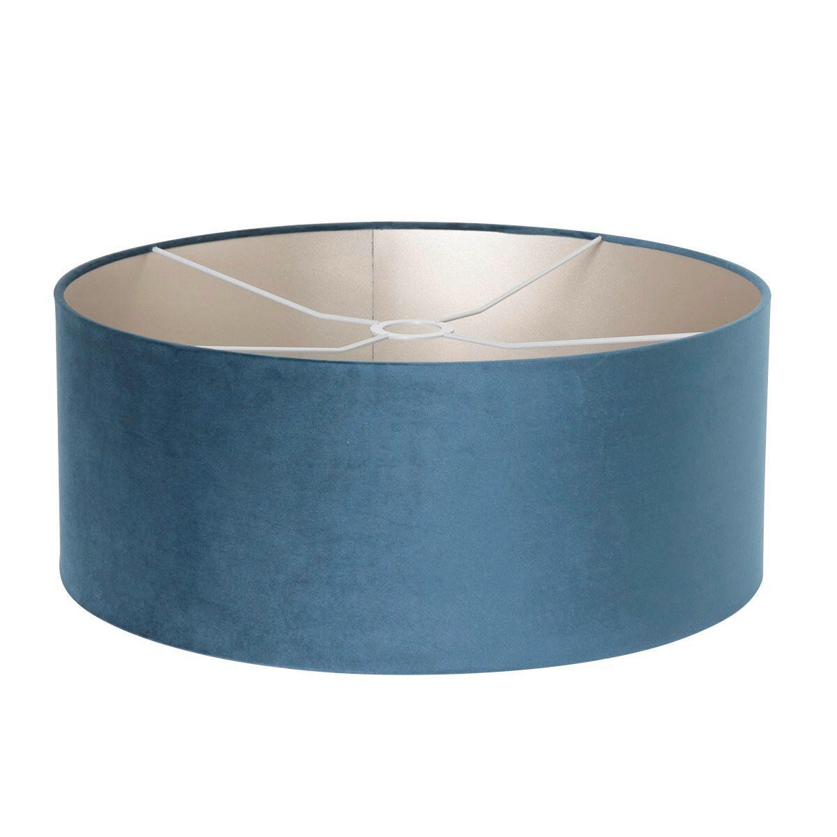 STEHLEUCHTE - Blau/Schwarz, Trend, Textil/Metall (50/240/230cm)