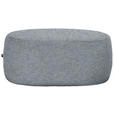 HOCKER in Textil Braun, Grau  - Schwarz/Braun, MODERN, Kunststoff/Textil (88/43/66cm) - Hom`in