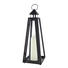 LATERNE - Dunkelbraun, Design, Metall (25/70/25cm) - Ambia Home LATERNE - Dunkelbraun, Design, Metall (25/70/25cm) - Ambia Home