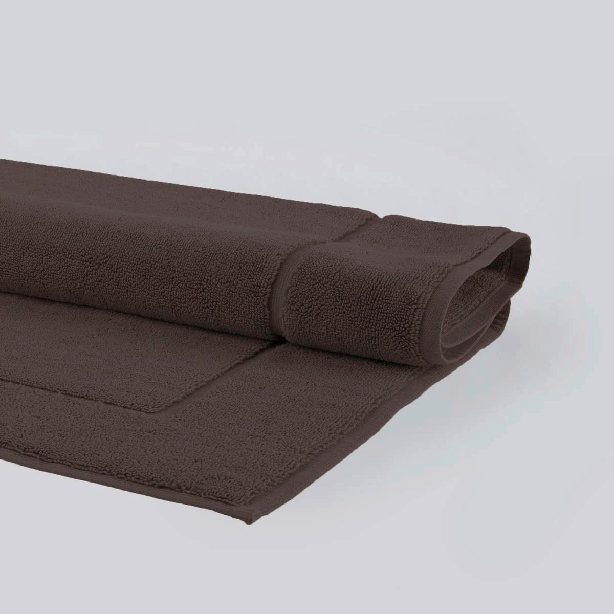 BADTEPPICH Dunkelbraun 60/60 cm  - Dunkelbraun, Basics, Kunststoff/Textil (60/60cm) - Aquanova