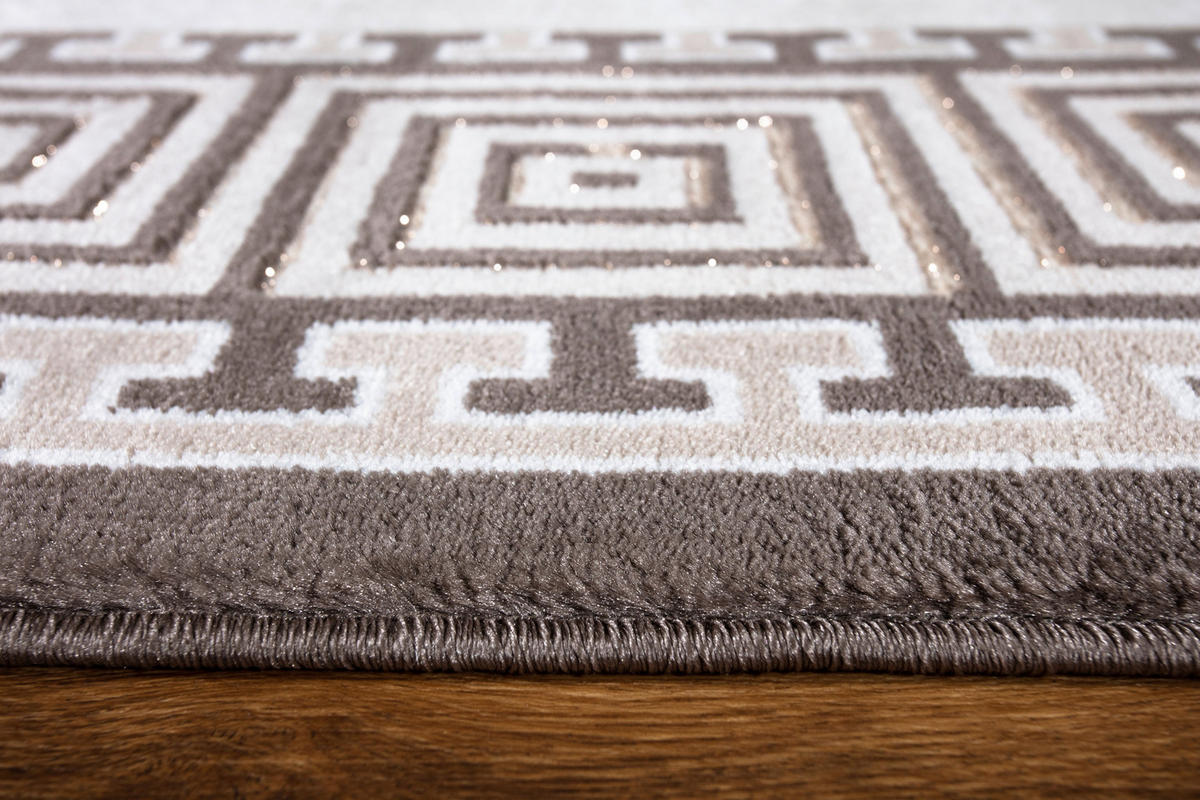 WEBTEPPICH 120/170 cm 39064 Braun  - Braun, Design, Textil (120/170cm) - Novel