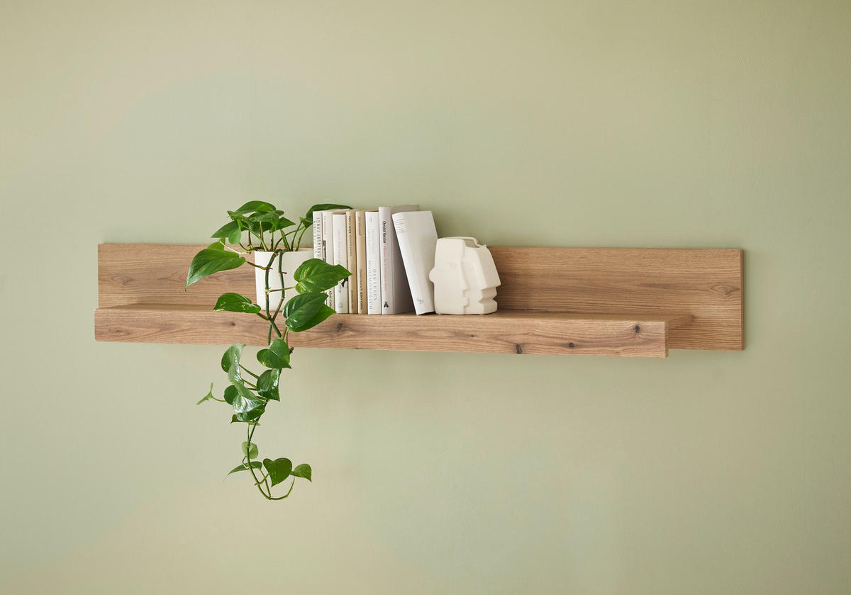WANDBOARD Holzwerkstoff Eichefarben  - Eichefarben, Design, Holzwerkstoff (150/20/18cm) - Livetastic