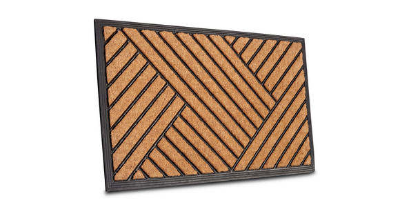 KOKOSMATTE 45/75 cm Mix Mats  - Hellbraun/Schwarz, Basics, Naturmaterialien/Kunststoff (45/75cm) - Esposa