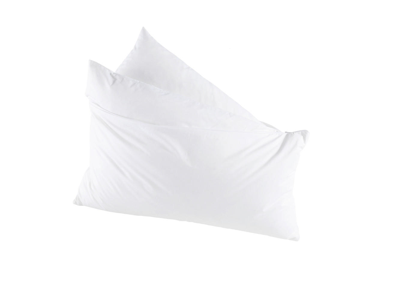 KOPFKISSEN  Vario Flex  80/40 cm       - Weiß, Basics, Textil (80/40cm) - Sleeptex