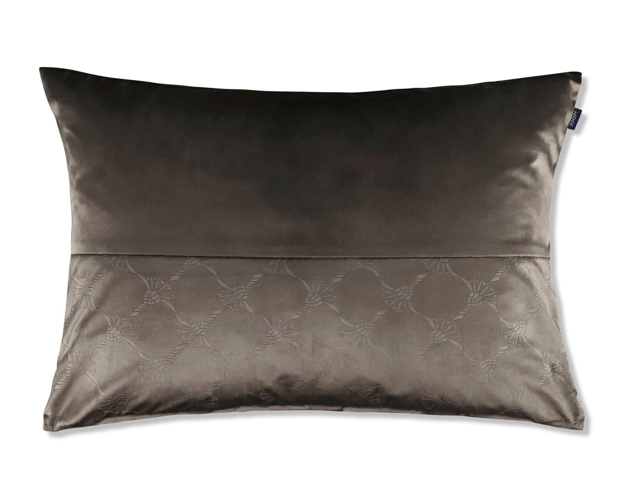 KISSENBEZUG J!Soft Cornflower 40/60 cm  - Graubraun, Basics, Textil (40/60cm) - Joop!
