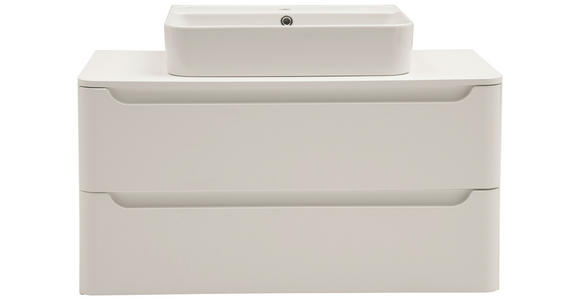 WASCHTISCHKOMBI 101 cm  - Weiß, KONVENTIONELL, Keramik/Holzwerkstoff (101cm) - Xora