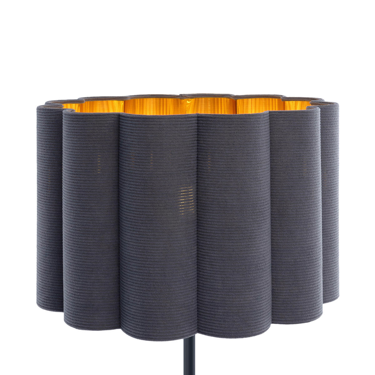 STEHLEUCHTE 40/150 cm    - Schwarz/Grau, Trend, Kunststoff/Textil (40/150cm) - Novel