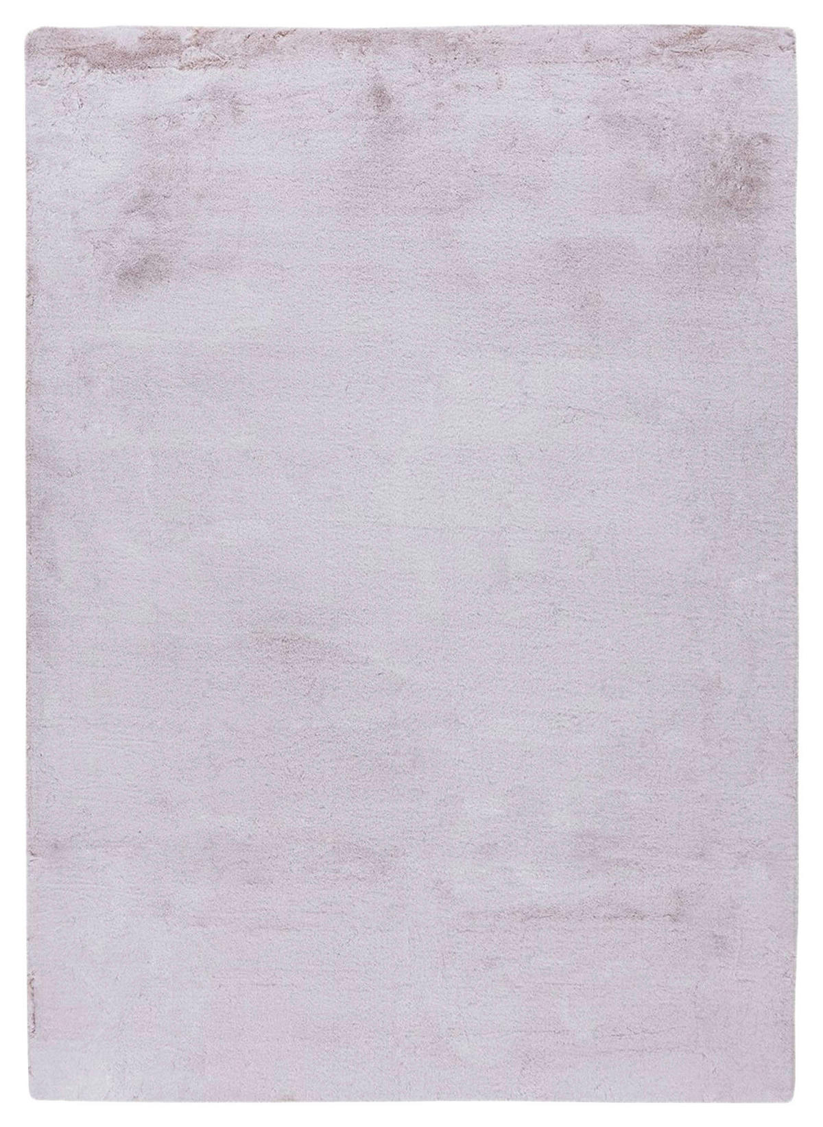 HOCHFLORTEPPICH 80/150 cm Rosa, Weiß  - Rosa/Weiß, KONVENTIONELL, Textil (80/150cm)