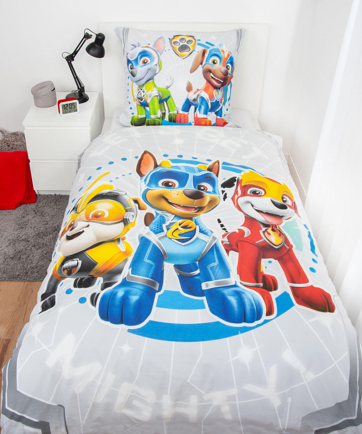 JUGENDBETTWÄSCHE Paw Patrol Renforcé 135/200 cm  - Schwarz, Basics, Textil (135/200cm) - Herding