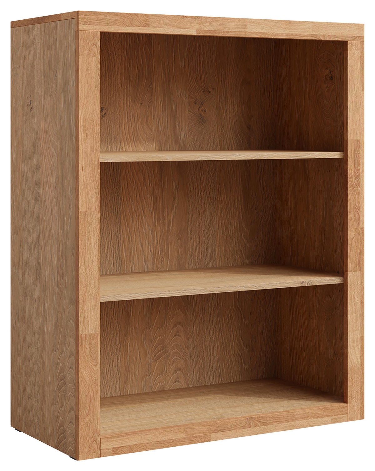 REGAL Eiche massiv Eichefarben  - Eichefarben, Natur, Holz/Holzwerkstoff (89,5/111,5/42cm) - Linea Natura