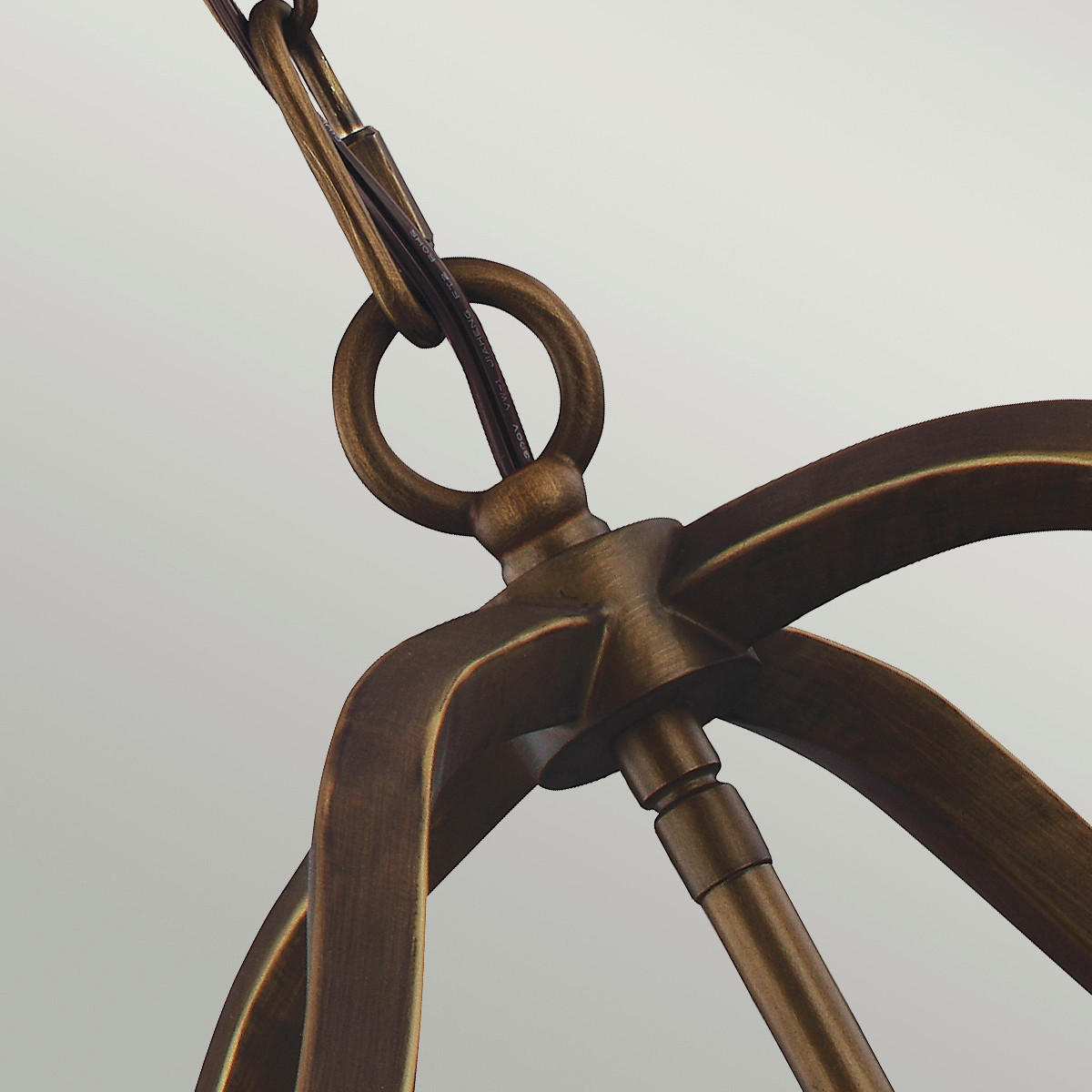 HÄNGELEUCHTE 37.5/70.5 cm    - Messingfarben, Basics, Metall (37.5/70.5cm) - Elstead Lighting