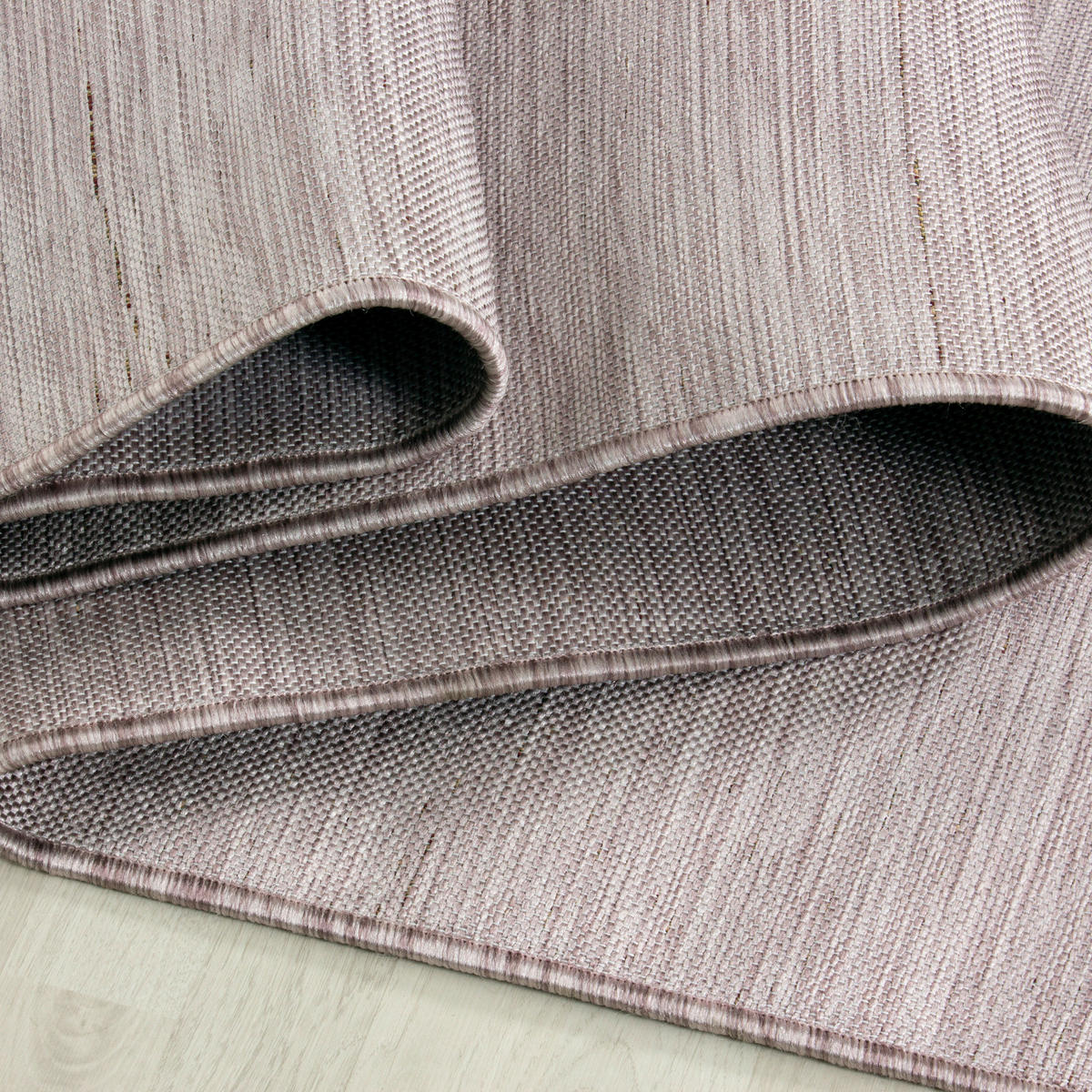 FLACHWEBETEPPICH 120/170 cm Mambo Pink  - Pink, KONVENTIONELL, Textil (120/170cm)