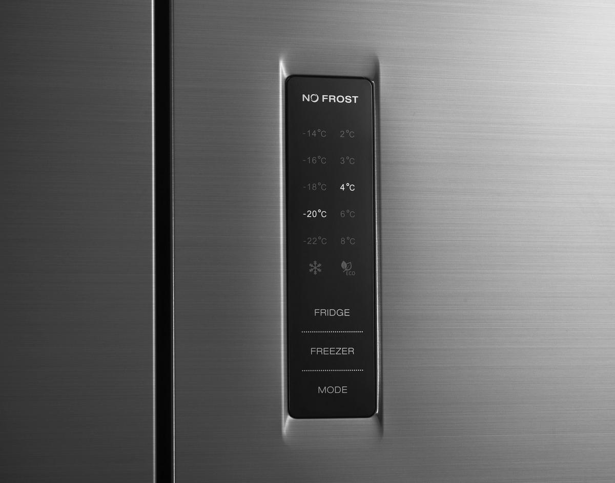 MULTI-DOOR W-CD 362 NFD E IX  - Silberfarben, Konventionell, Kunststoff/Metall (79/180/62cm) - Wolkenstein