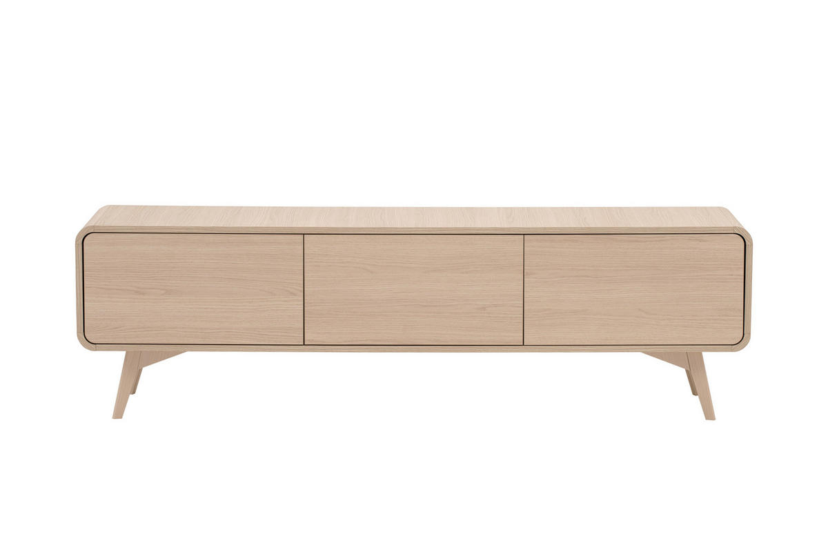 LOWBOARD  180/53/39 cm  Typenauswahl, stehend  - Eichefarben, Design, Holz/Holzwerkstoff (180/53/39cm) - Livetastic