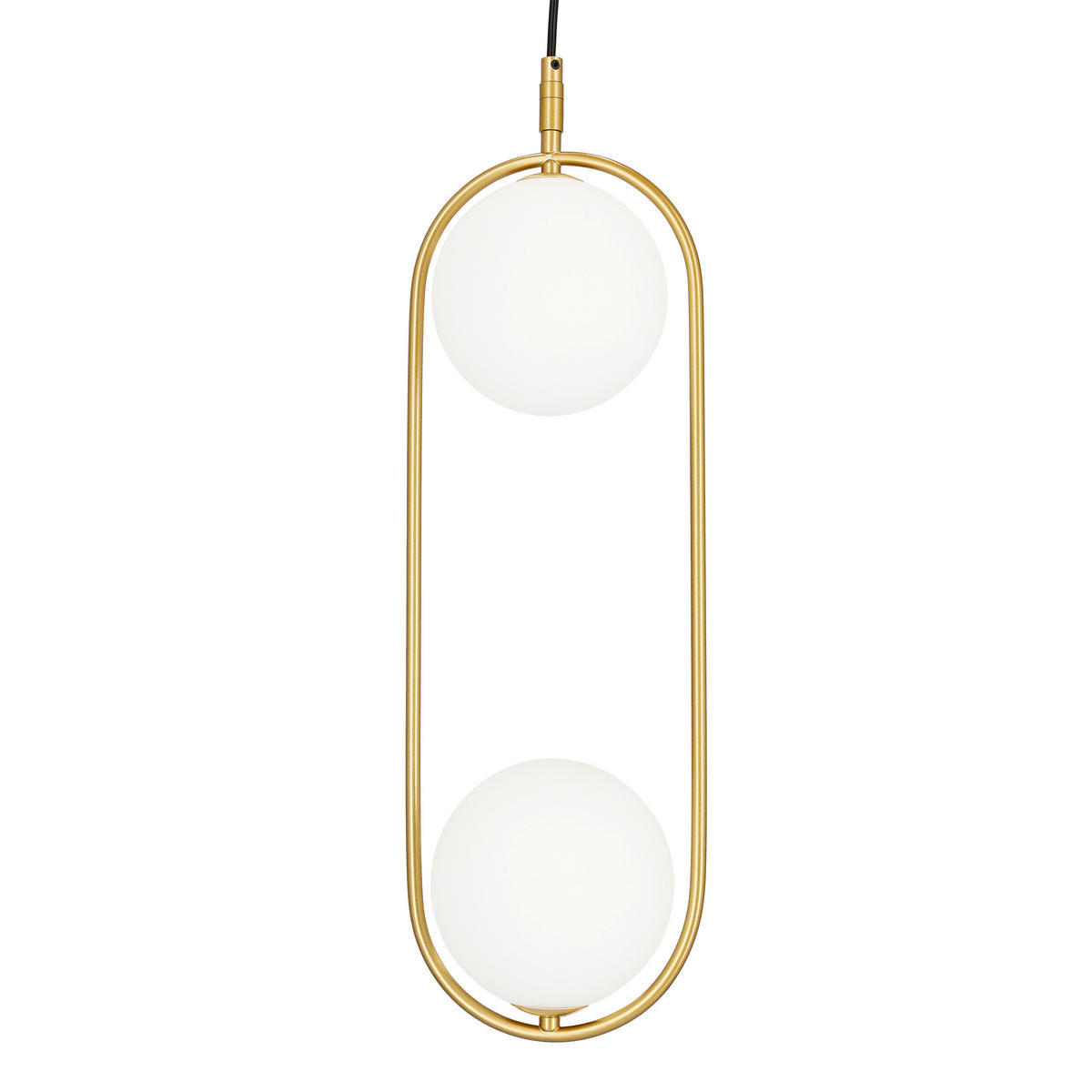 HÄNGLAMPA 18,5/15/140 cm  - mässingsfärgad, Design, metall (18,5/15/140cm)