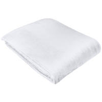 DECKE EMMA 140/190 cm  - Weiß, Basics, Textil (140/190cm) - Novel