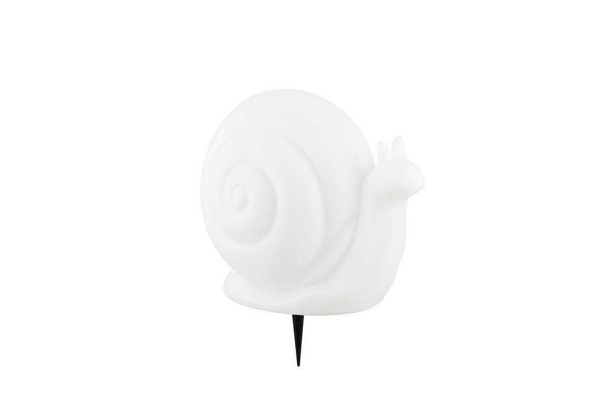 SOLÁRNÍ SVÍTIDLO, 28/20/28 cm - bílá, Trend, plast (28/20/28cm) - Ambia Garden