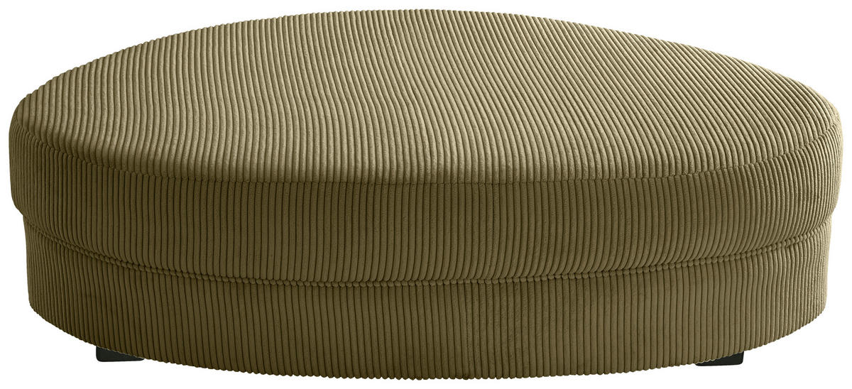 SOFFA i textil olivgrön  - olivgrön/svart, Design, textil/plast (300/160cm) - Livetastic