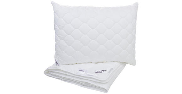 SOMMERDECKE 140/220 cm Katharina - Weiß, Basics, Textil (140/220cm) - Sleeptex