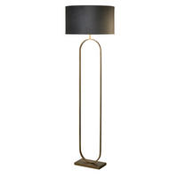 STEHLEUCHTE Modish 50/50/164 cm  - Dunkelgrau/Schwarz, Design, Metall (50/50/164cm)