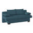 SCHLAFSOFA Petrol - Wengefarben/Petrol, KONVENTIONELL, Holz/Textil (200/80/104cm) - NOVEL