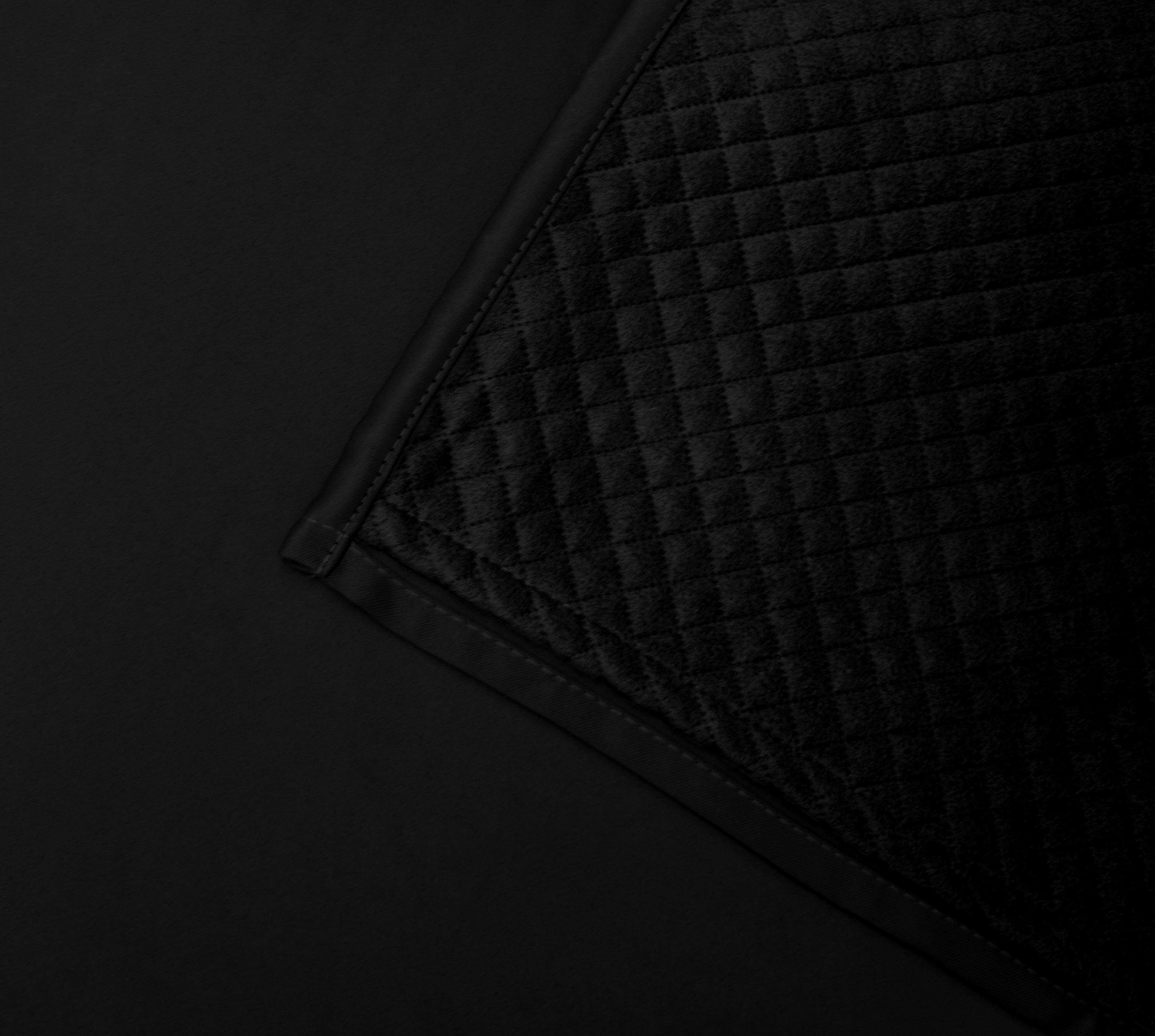 LÄRMSCHUTZVORHANG Verdunkelung  - Schwarz, Basics, Textil (135/245cm) - Schmidt W. Gmbh