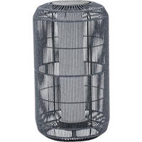 SOLARLEUCHTE  - Dunkelgrau, Design, Kunststoff/Metall (30/55/30cm) - Ambia Garden