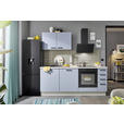 KÜCHENLEERBLOCK XO 15 210 cm  in Kaschmir, Pastellblau  - Kaschmir/Pastellblau, Design, Holzwerkstoff/Metall (210cm) - Xora