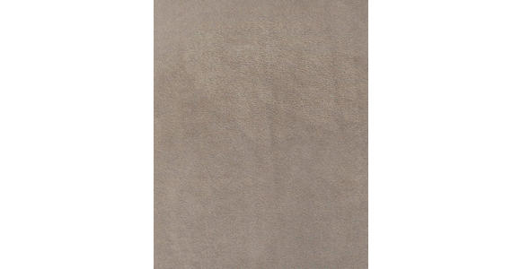 ARMLEHNSTUHL  in Eisen Mikrofaser, Teddystoff  - Taupe/Schwarz, Design, Textil/Metall (59/90/62,5cm) - Novel