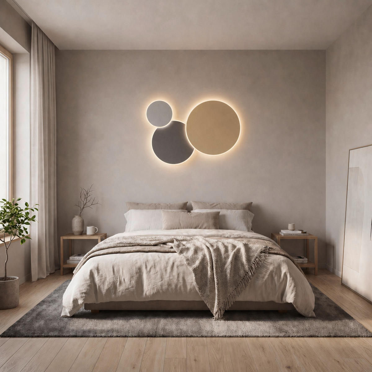 LED-DECKENLEUCHTE Q-Piato 65/40/5 cm   - Design, Metall (65/40/5cm) - Paul Neuhaus