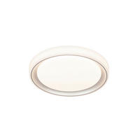 LED-DECKENLEUCHTE Rochester 40/7,53 cm  - Weiß, Basics, Kunststoff/Metall (40/7,53cm) - Novel