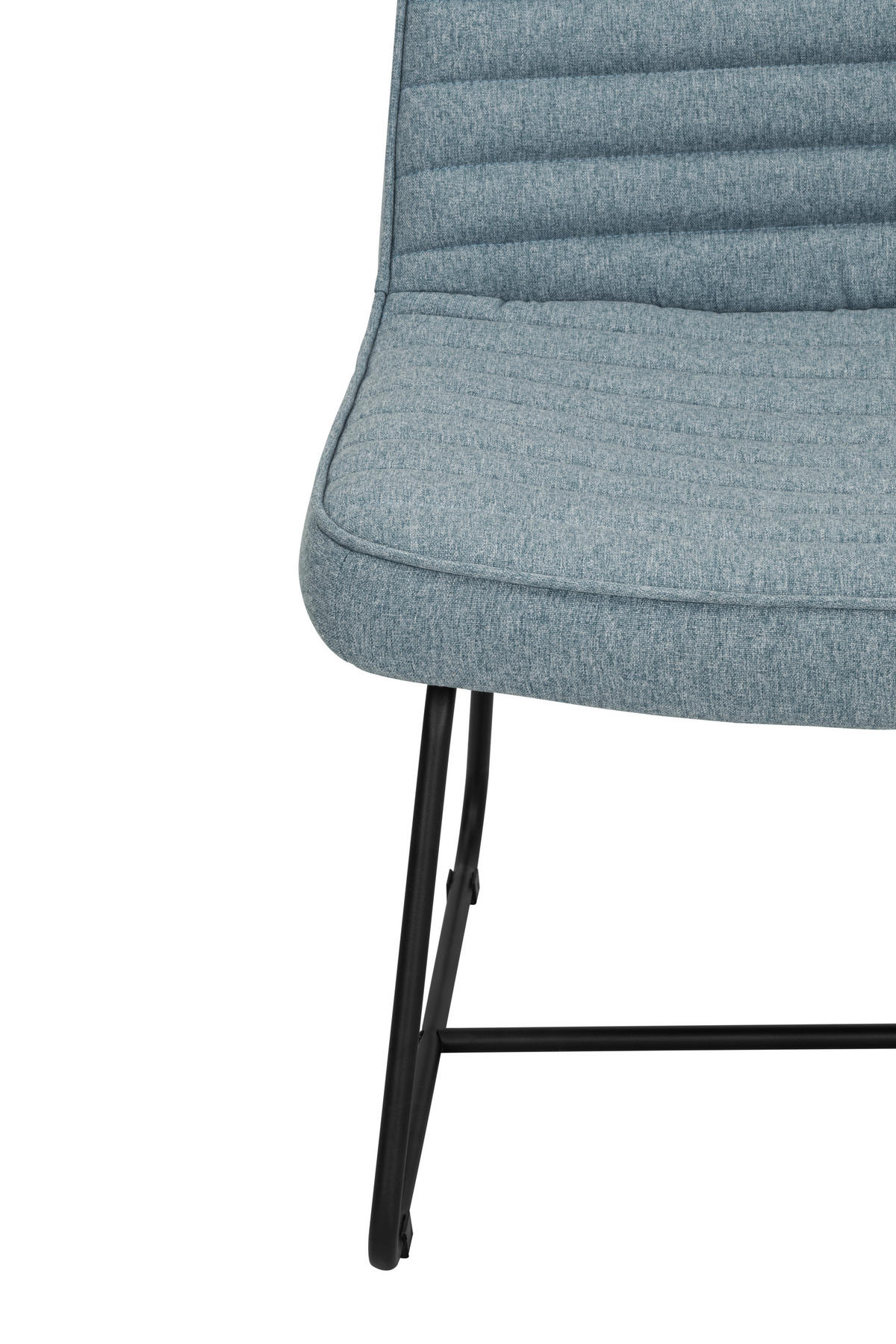 KŘESLO, textil, modrá - modrá/černá, Moderní, kov/textil (66/85/69cm) - P & B