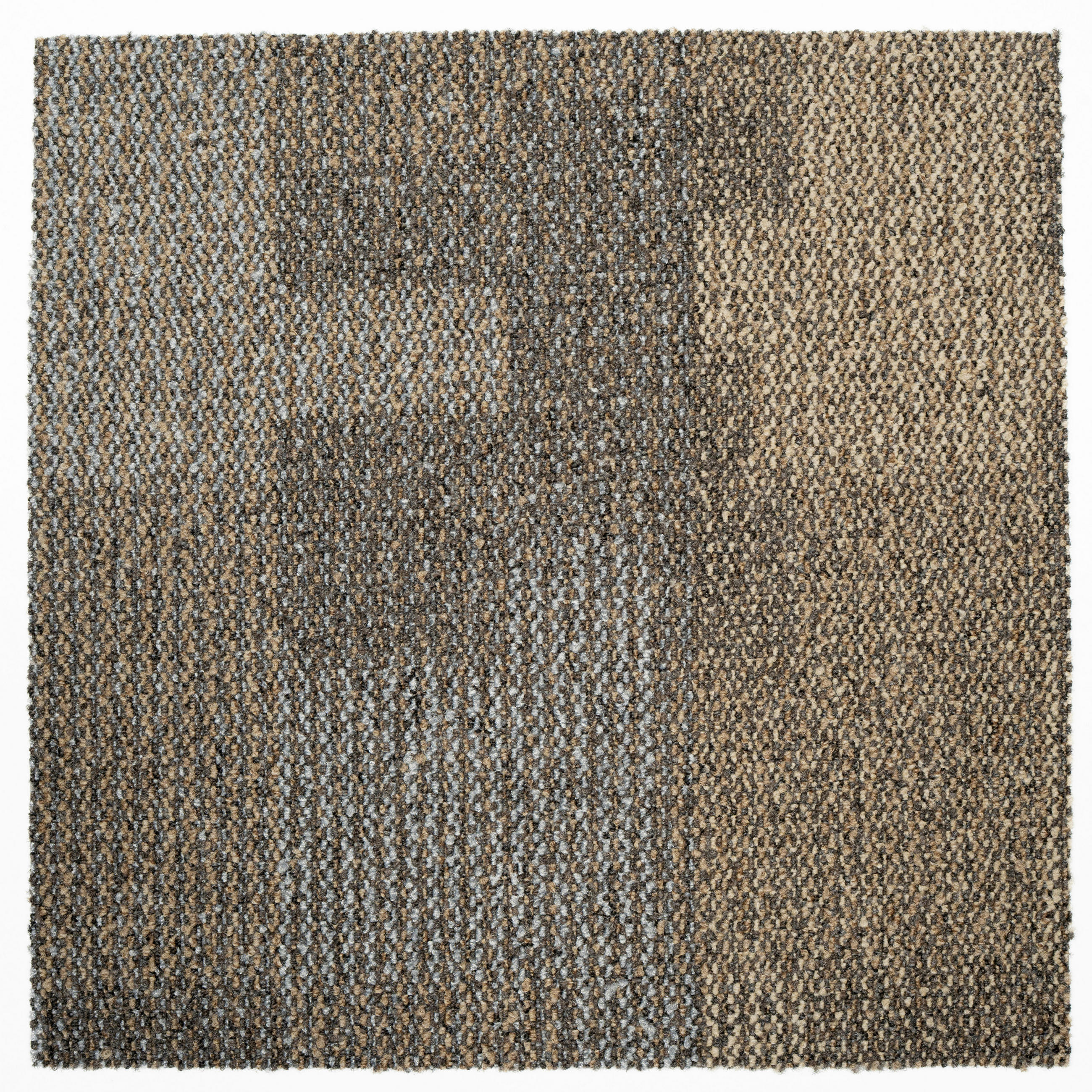 TEPPICHFLIESE 50/50 cm  in Grau, Hellbraun  - Hellbraun/Grau, Basics, Textil (50/50cm)