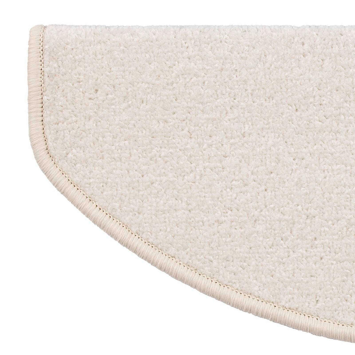 STUFENMATTE  65/23.5 cm  Creme  - Creme, Basics, Leder/Textil (65/23.5cm) - Floordirekt